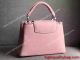 2017 AAA Class Knockoff  Louis Vuitton CAPUCINES PM Ladies Pink  Handbag for low price (2)_th.jpg